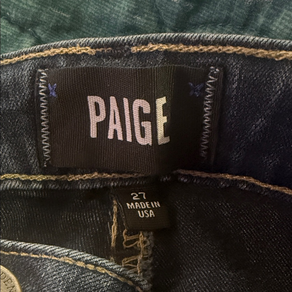 PAIGE Indigo Denim Jeans